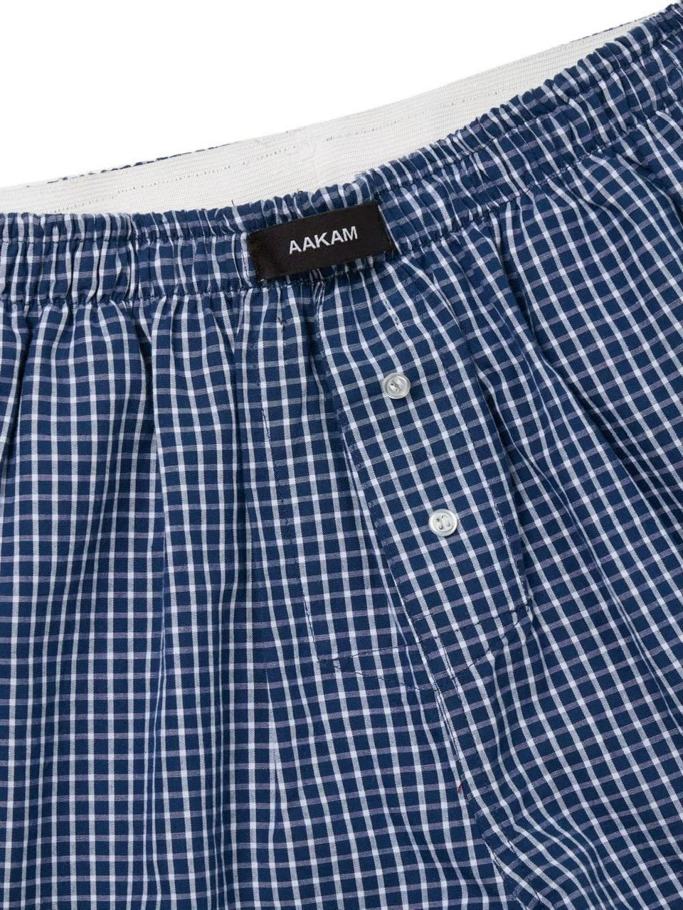 【AAKAM】Check Boxer