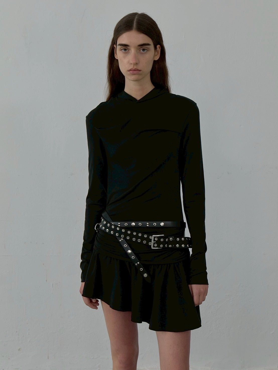 【LCDC】HOODED JERSEY DRESS / 【エルシーディーシー・ティーエム】フードジャージワンピース