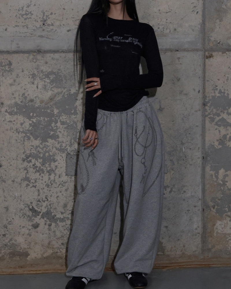 【FANCY CLUB】BACK CROSS LONG SLEEVE / 【ファンシークラブ】バッククロス長袖Ｔシャツ