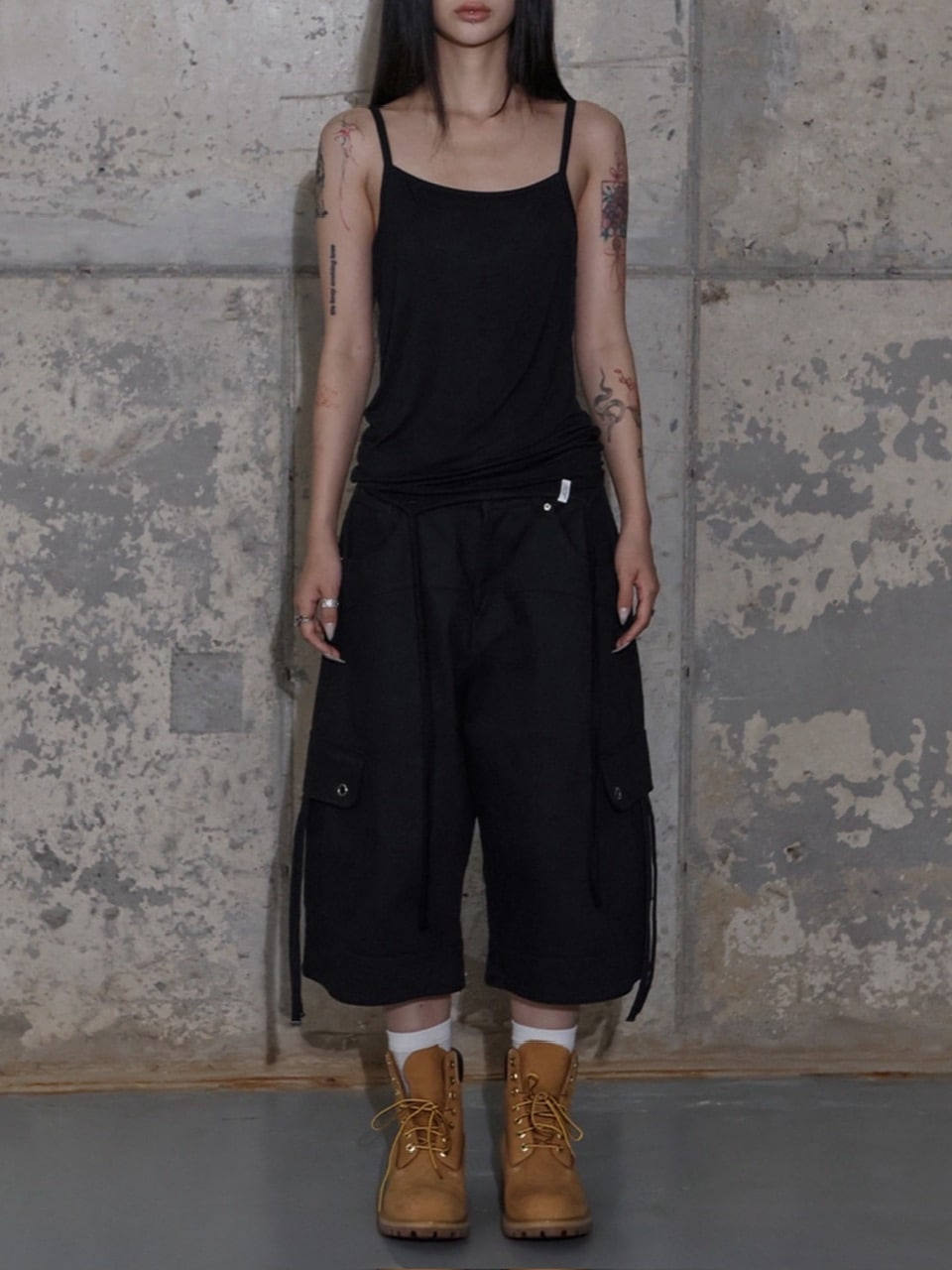 【FANCY CLUB】2-WAY STRAP SLEEVELESS / 【ファンシークラブ】ツーウェイストラップキャミソール