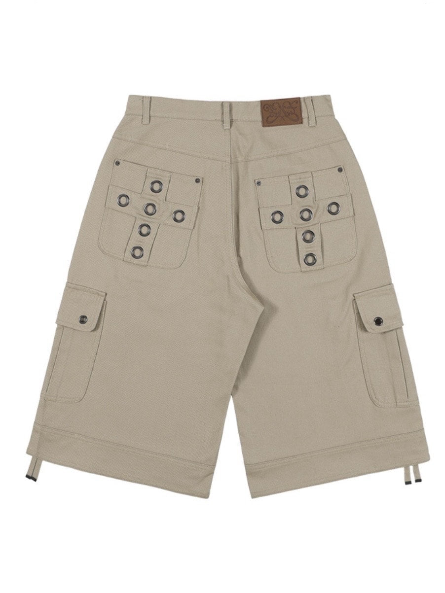 【FANCY CLUB】CROSS POCKET BERMUDA PANTS / 【ファンシークラブ】クロスポケットバミューダパンツ