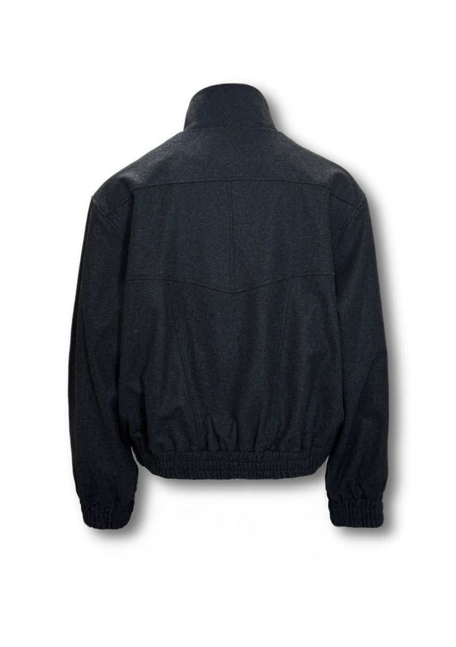 【CS】wool high neck jacket