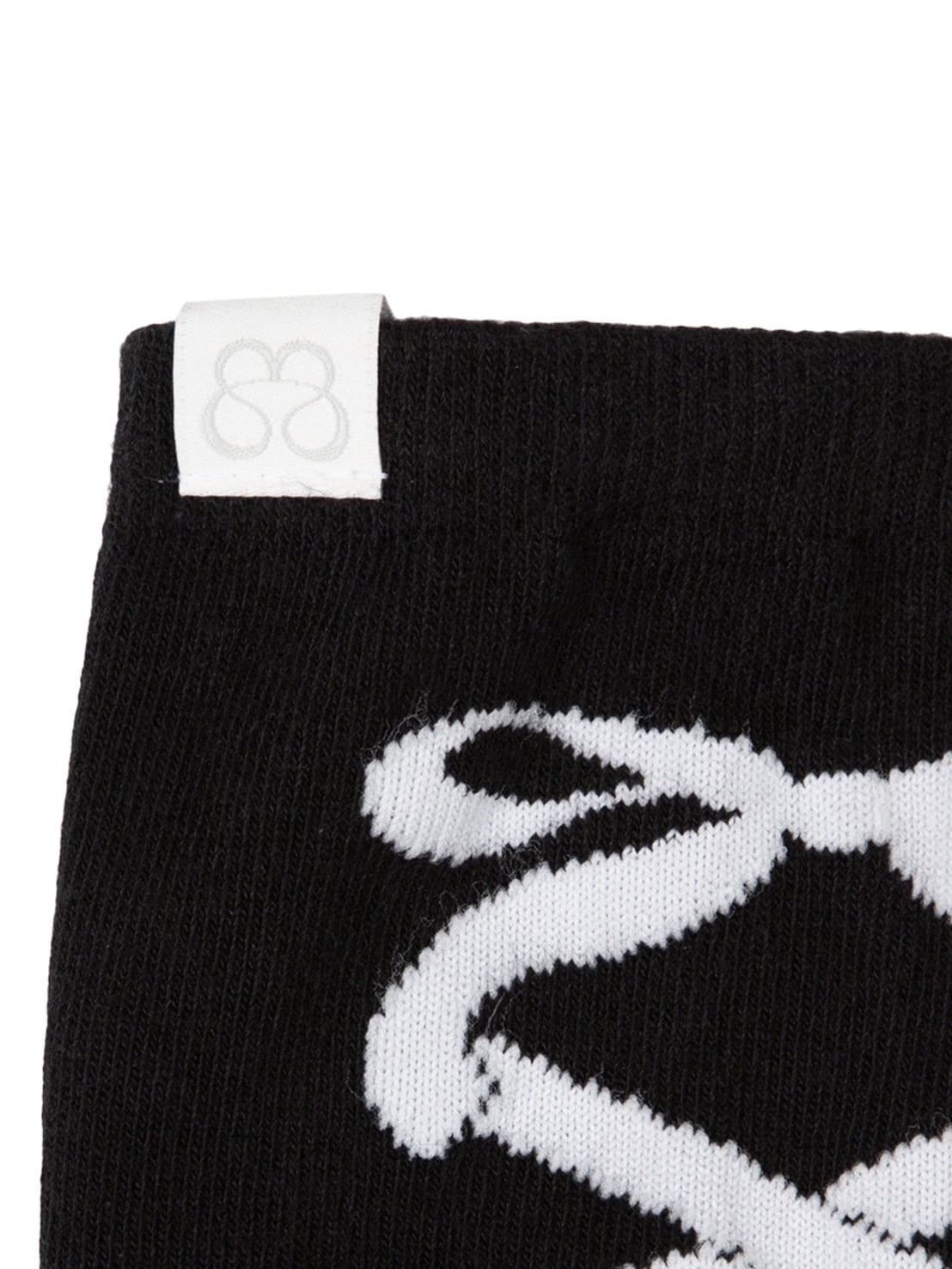 【TUOMIO】RIBBON GRAPHIC KNEE SOCKS / 【トゥオミオ】リボングラフィックニーソックス