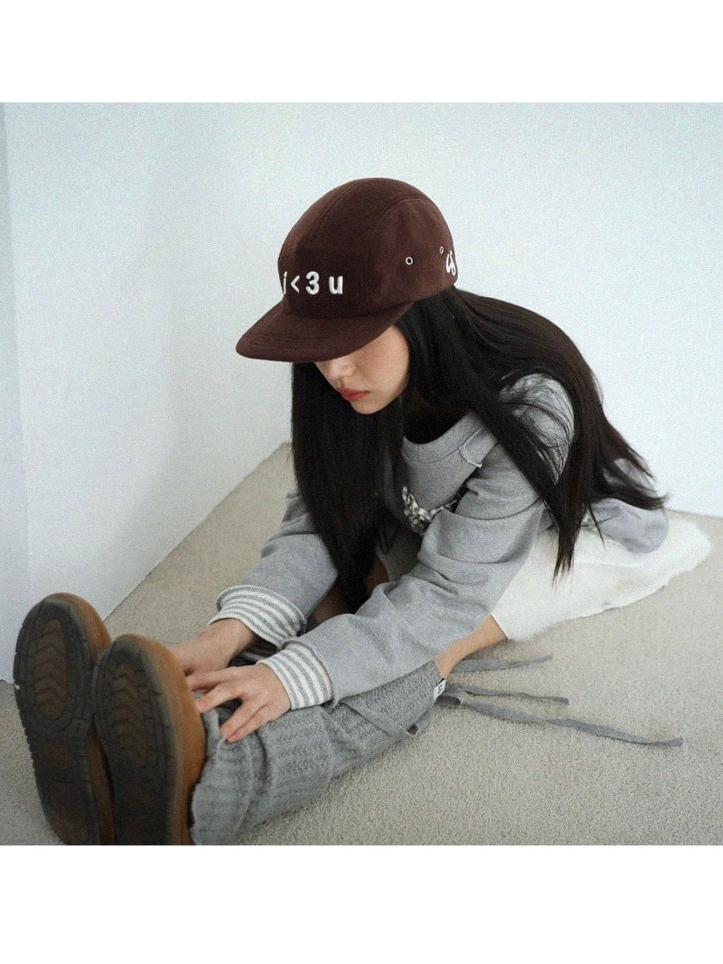 12/21 20:00 再販【Uglyshadow】I < 3 U CAMPCAP