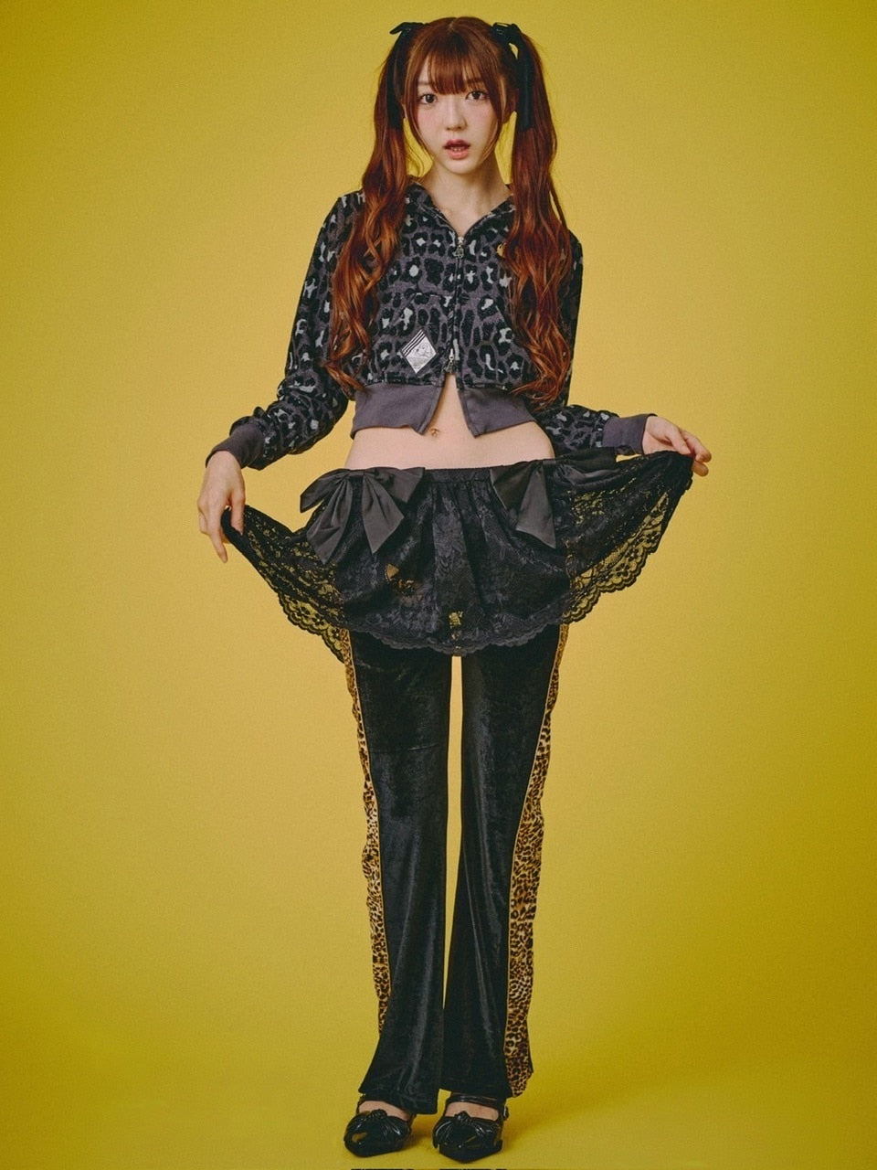 【GALFY】フユGAL 豹パーカー