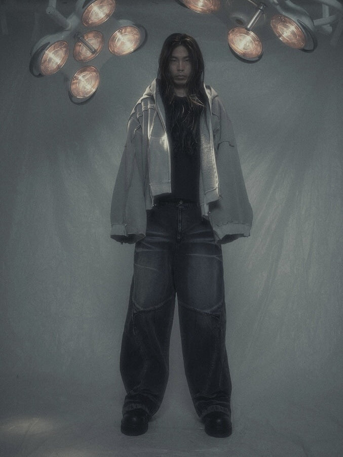 【SURGERY】surgery remake pigment hood jacket / 【サージェリー】サージェリー リメイク ピグメント フード ジャケット