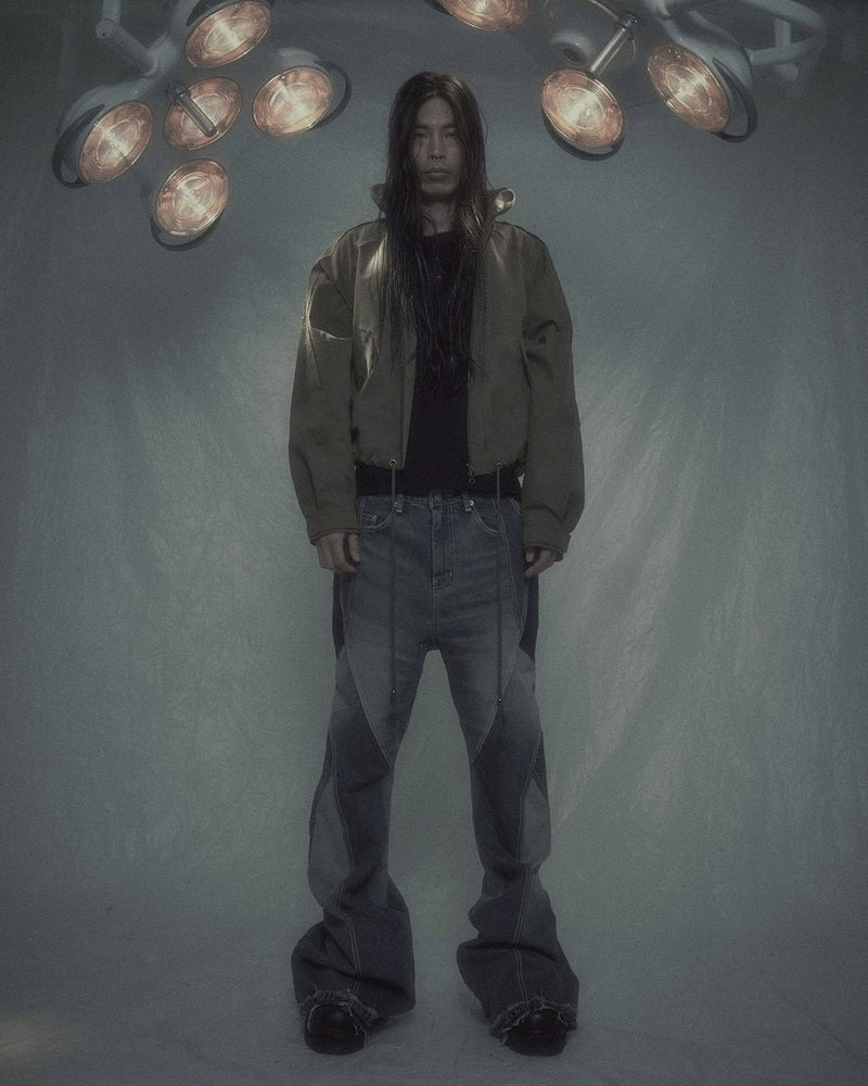 【SURGERY】surgery rebuild denim boot-cut pants / 【サージェリー】サージェリー リビルド デニム ブーツカット パンツ