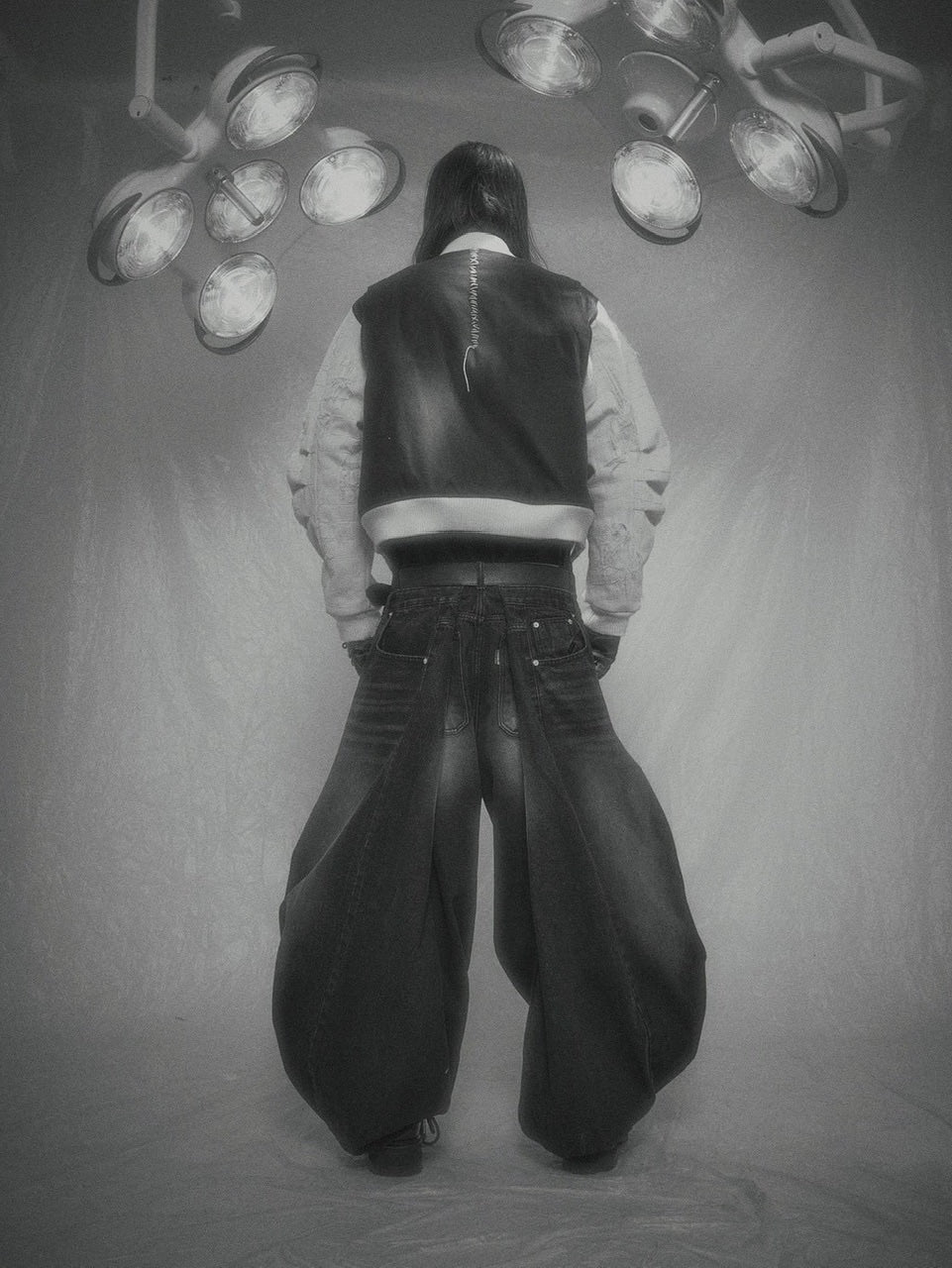 【SURGERY】surgery double folding over wide baggy jeans ver.2 / 【サージェリー】サージェリーダブルフォールディングオーバーワイドバギージーンズ バージョン.2