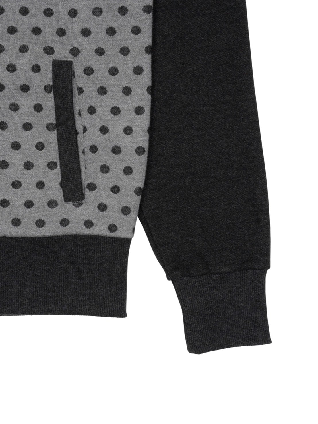 【THECOLDESTMOMENT】TCM dot raglan zip-up