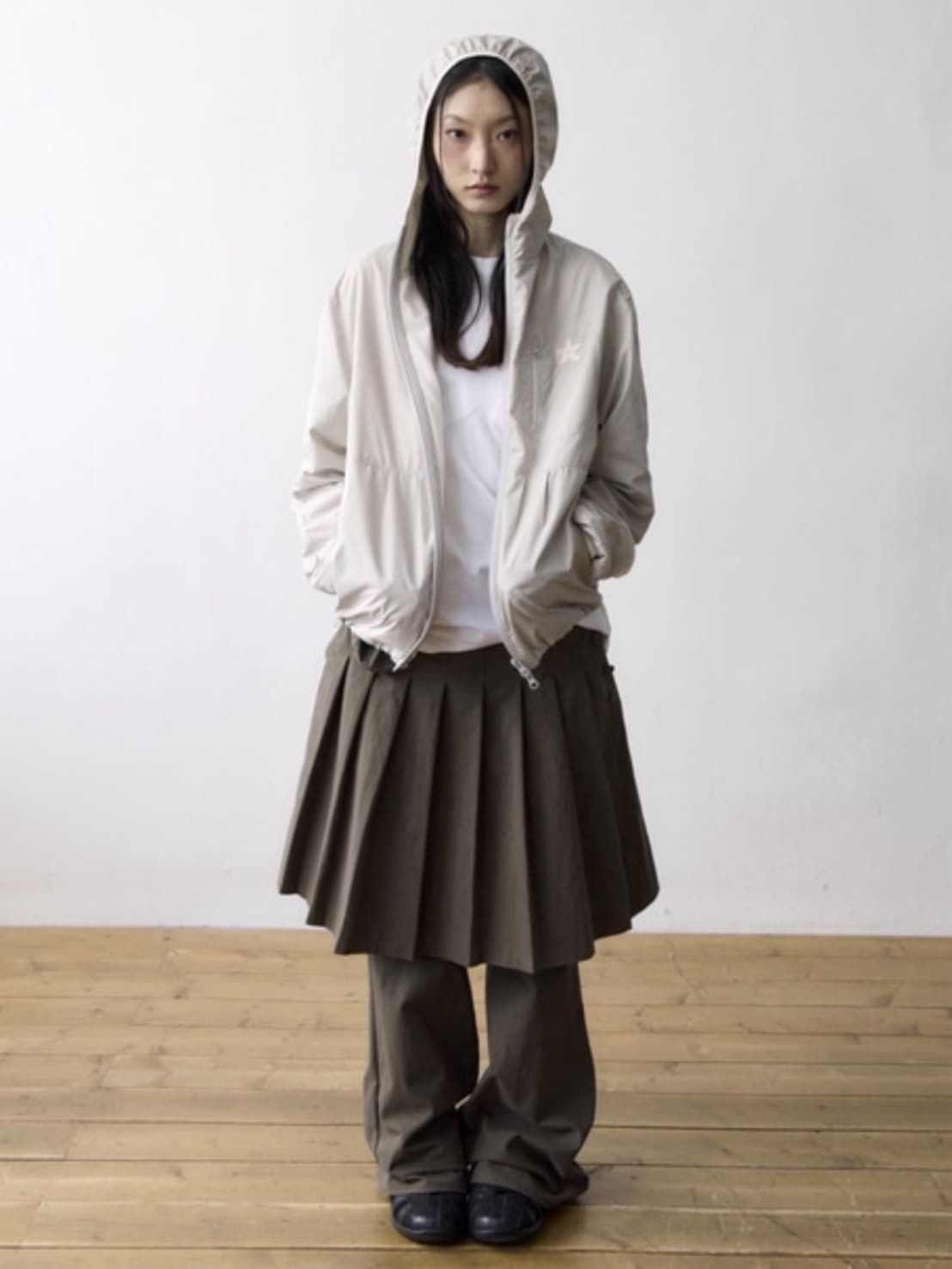 【THECOLDESTMOMENT】TCM starfish mini check windstopper