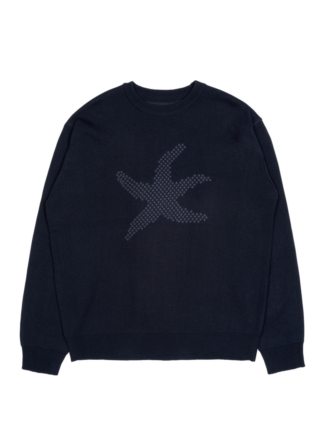 【THECOLDESTMOMENT】TCM starfish logo knit