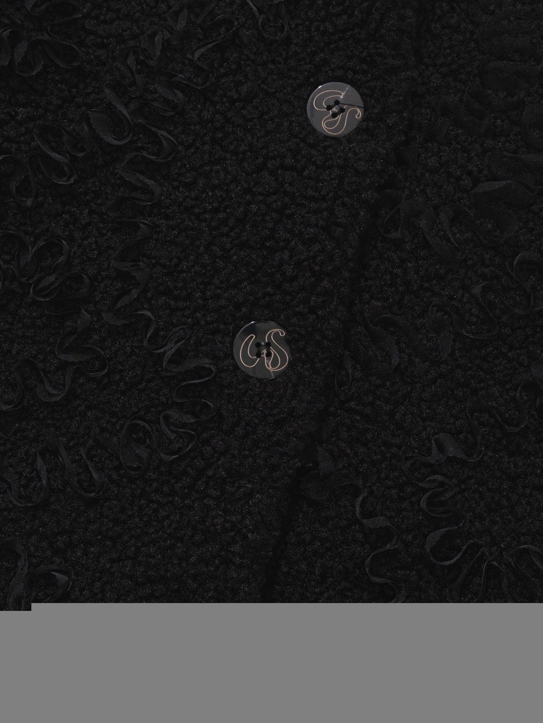 12/21 20:00 発売【Uglyshadow】RUFFLED FUR JACKET