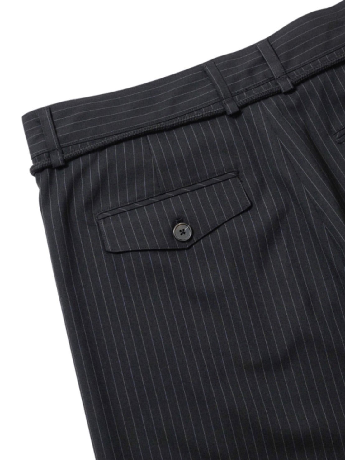 着画、物撮りまだ【AJOBYAJO】One Tuck Stripe Bermuda Pants