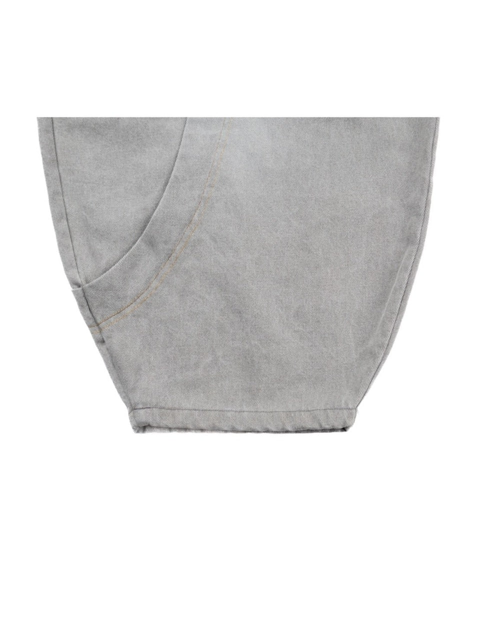 【RSSC】CURVED INCISION BALLOON DENIM PANTS