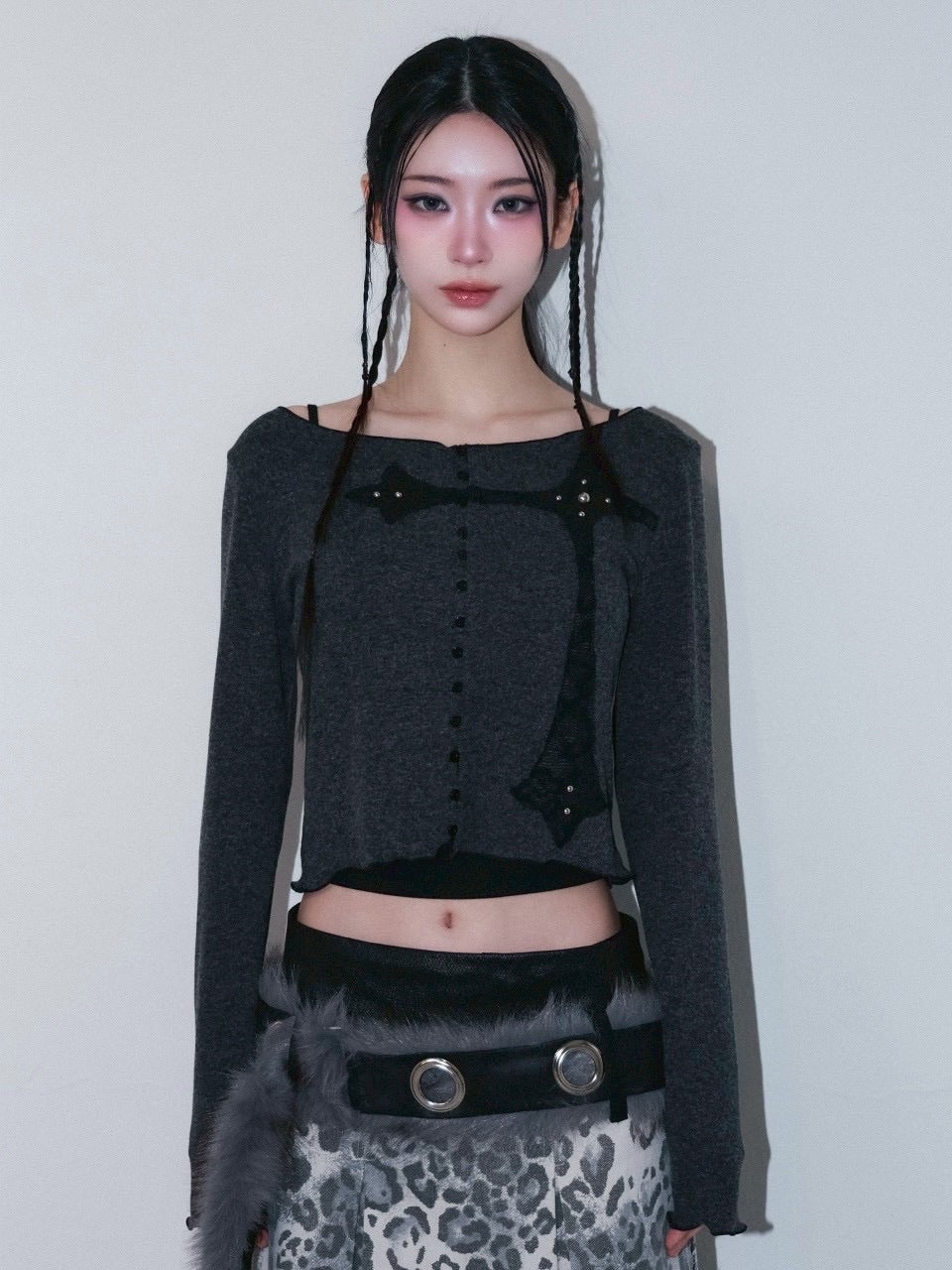 1/2 20:00発売【CHERRYQUIRI】rough gothic cross patch cd