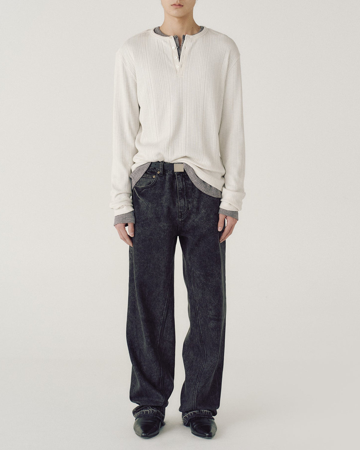 【MMIC】GRAIN HENLEY NECK