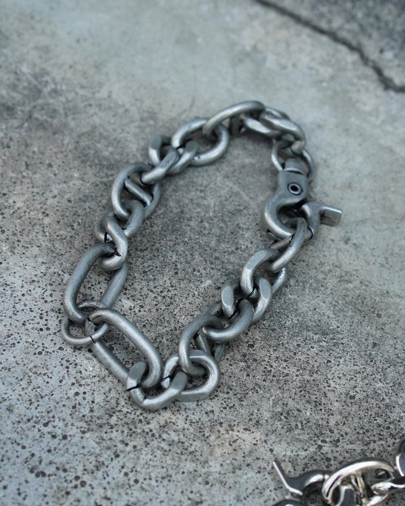 【CHIKASHITSU PLUS HIGH】Anchor links bracelet (2color)