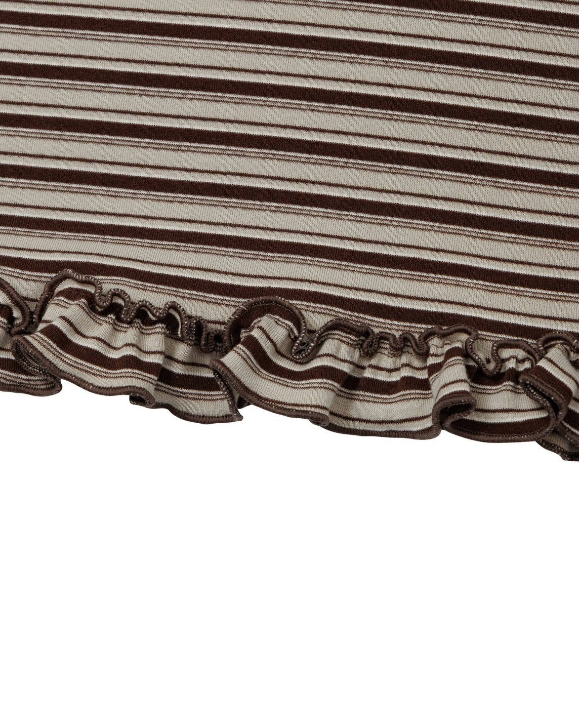 【Uglyshadow】STRIPE TURTLENECK TEE