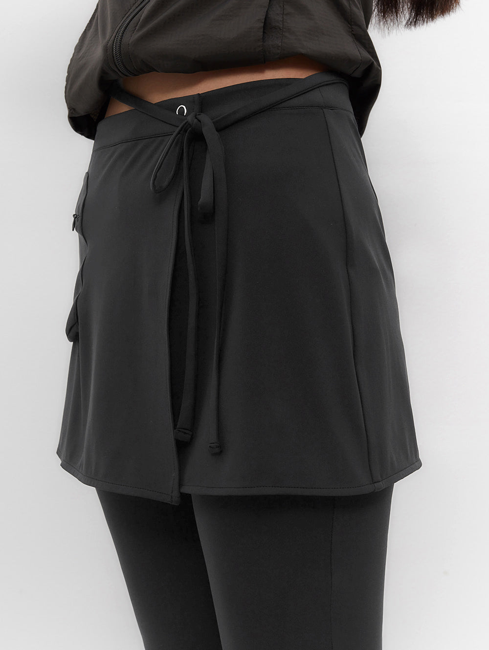 【TUOMIO】STRAPPY SKIRT PANTS