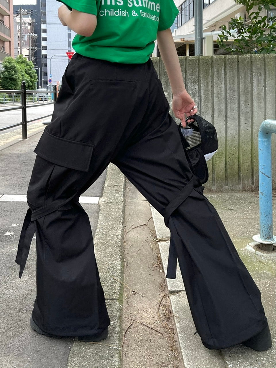 受注制【Chikashitsu +】cargo slacks pants (3color)