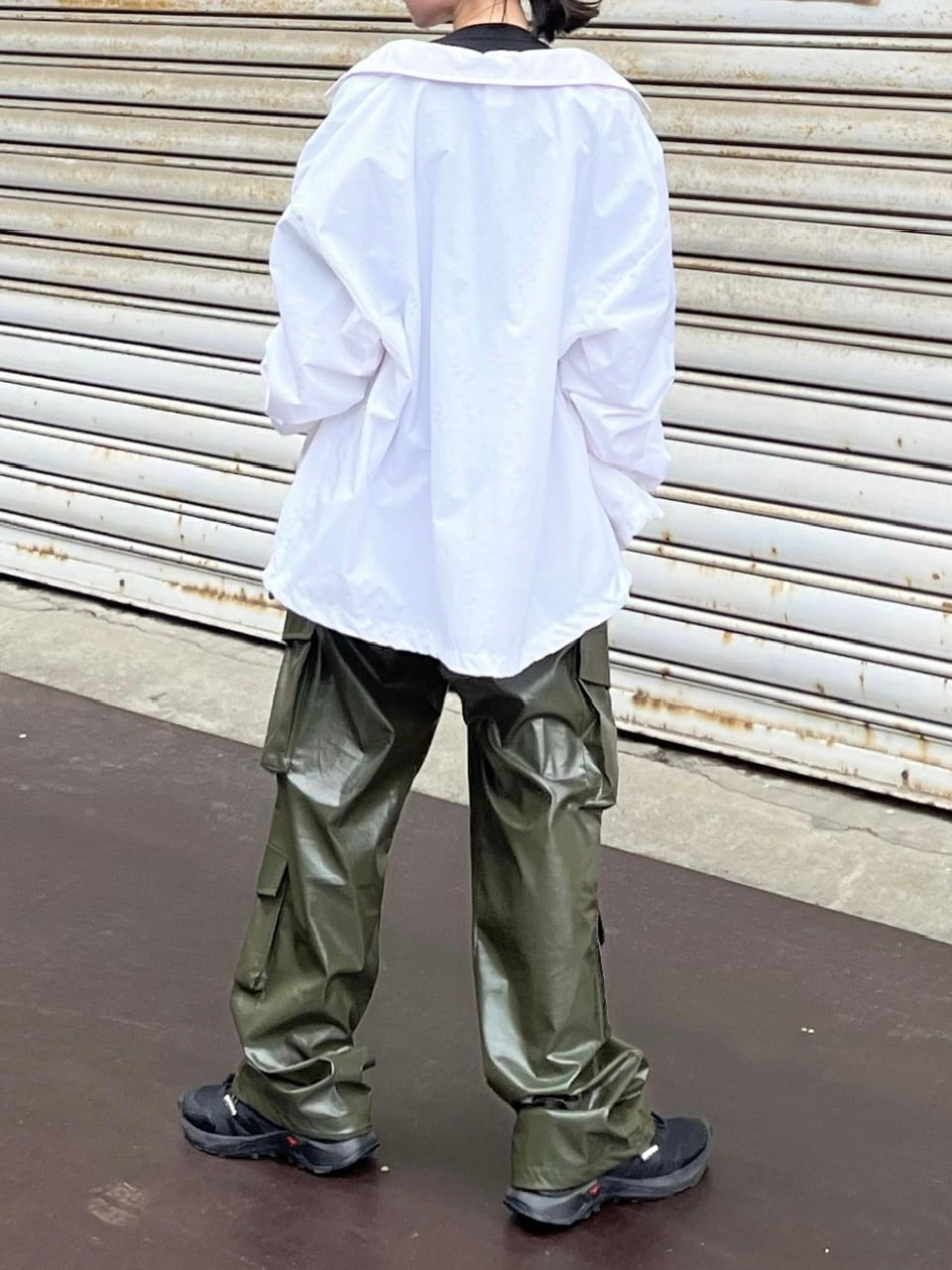 受注制【Chikashitsu +】nylon blouson (4color)