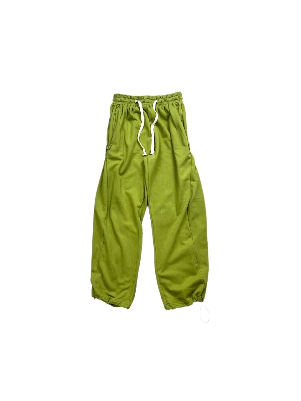 【Chikashitsu +】side button balloon sweat pants (3color)