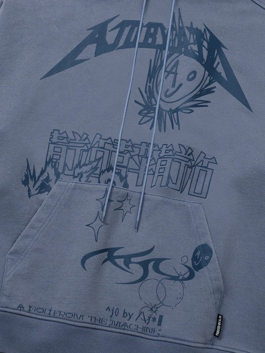 【AJOBYAJO】AJOLICA Collage Hoodie