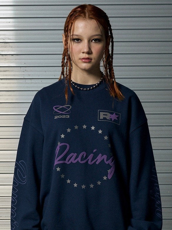 【runningHIGH】MOTOR CYCLE SWEAT SHIRT