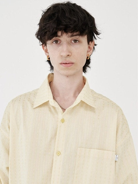 【RE:ON STUDIO】ETHNIC OVERSIZED SHIRT