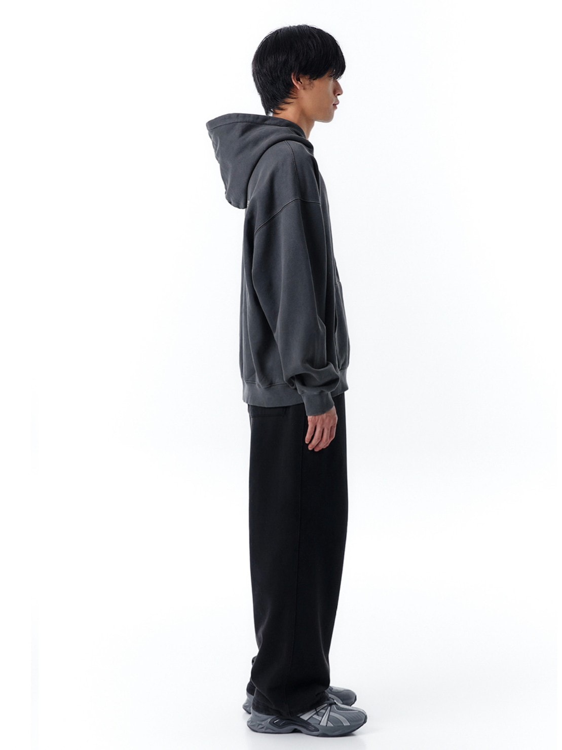 【OY】PIGMENT TYPO HOODIE