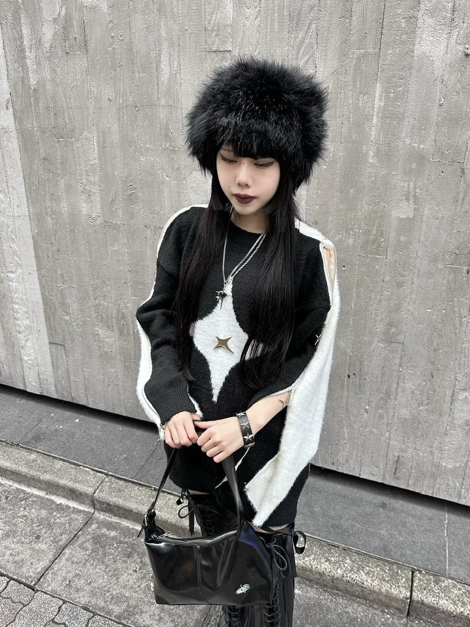 受注制【Never mind the XU】fur hat (5color)