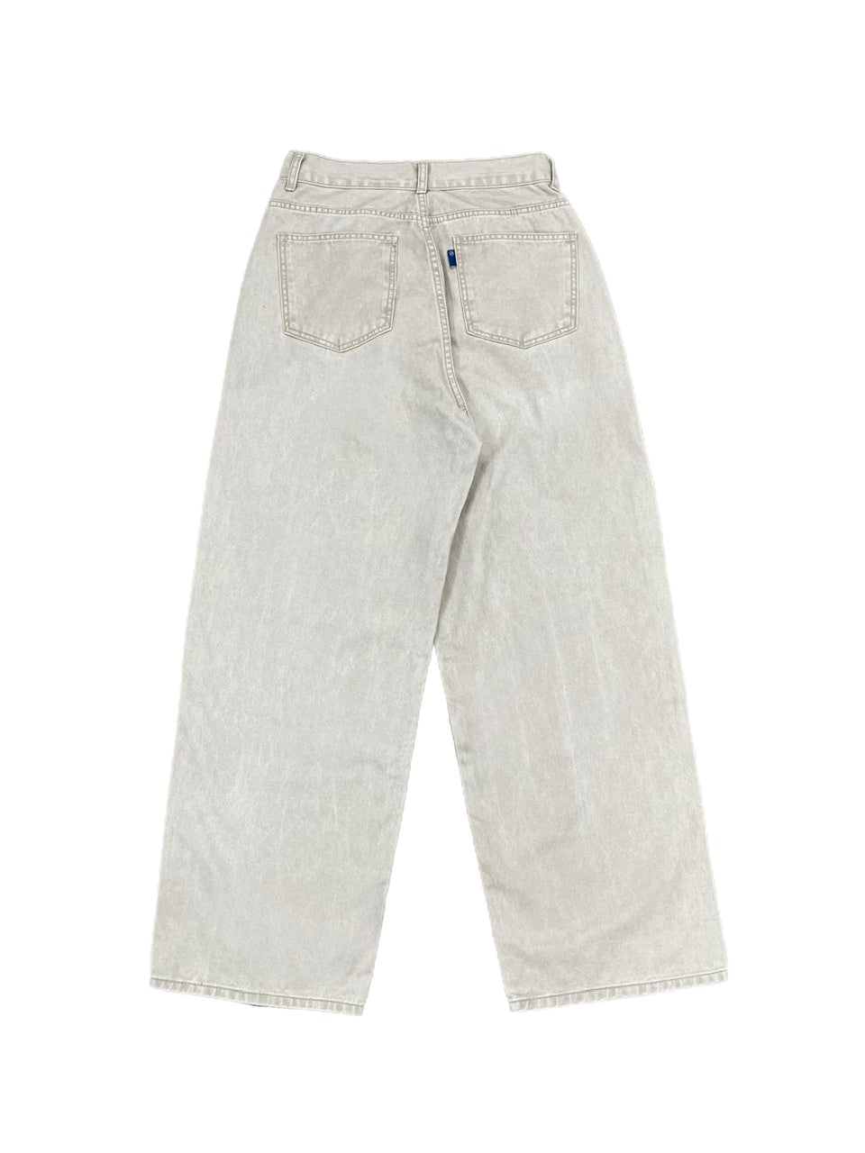 受注制【Chikashitsu +】damage cotton volume pants