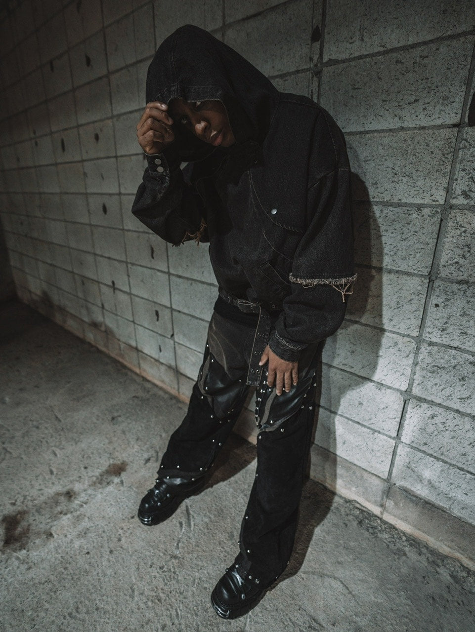 【DIG YOUR OWN GRAVE】DENIM PULLOVER (2color)