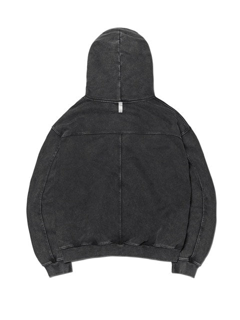 【NOMANUAL】M.L HOODED ZIP-UP / 【ノーマニュアル】ジップアップ長袖パーカー