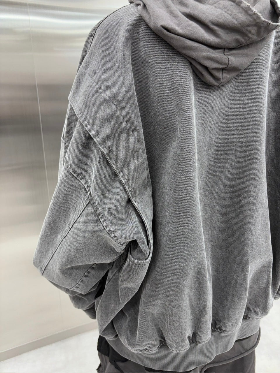 受注制【nmtc +】pigment flight jacket (2color)