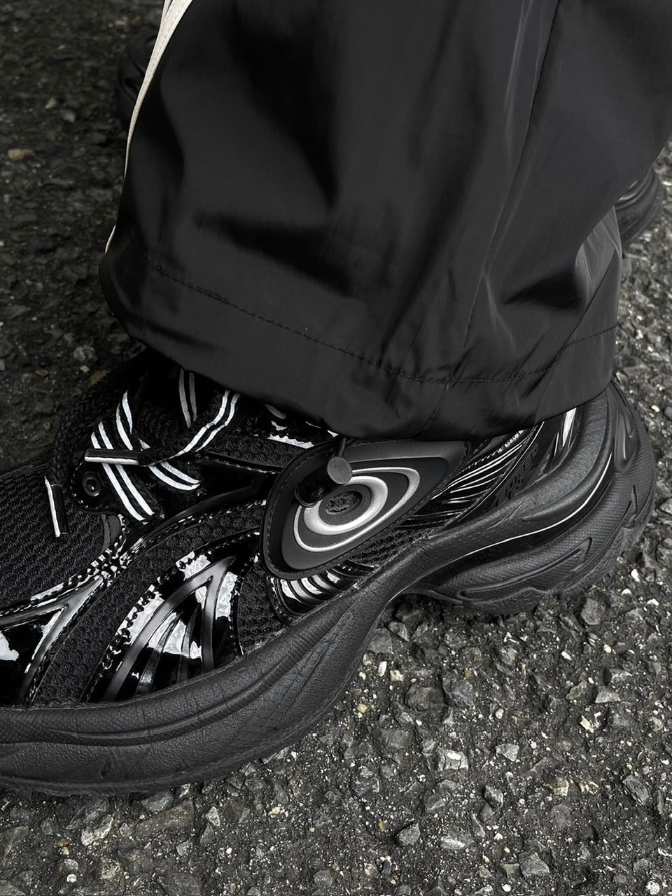 【Chikashitsu +】set up side line track pants (2color) / 【チカシツプラス】セットアップサイドライントラックパンツ