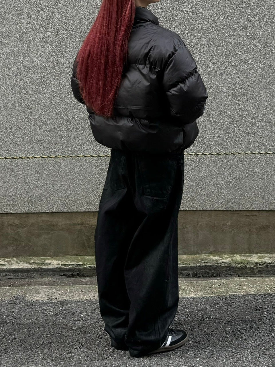 受注制【Chikashitsu +】unisex padding heat jacket (3color)