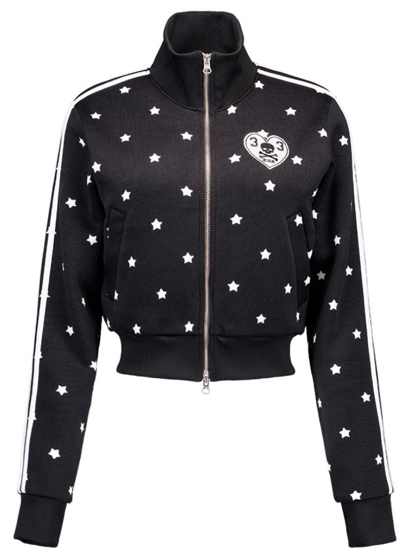 【SETUP‐EXE】STAR SPORTY ZIP-UP / 【セットアップエグゼ】スタースポーティージップアップジャケット