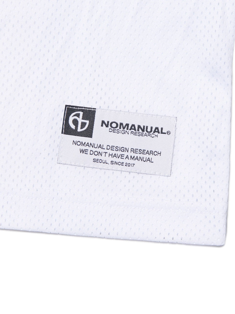 【NOMANUAL】SWEEP BASEBALL JERSEY / 【ノーマニュアル】ベースボールジャージロゴ半袖Tシャツ