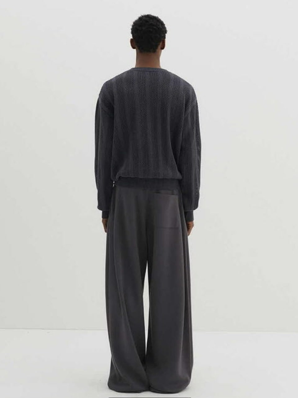 【DNSR】Meshed Crop Knit