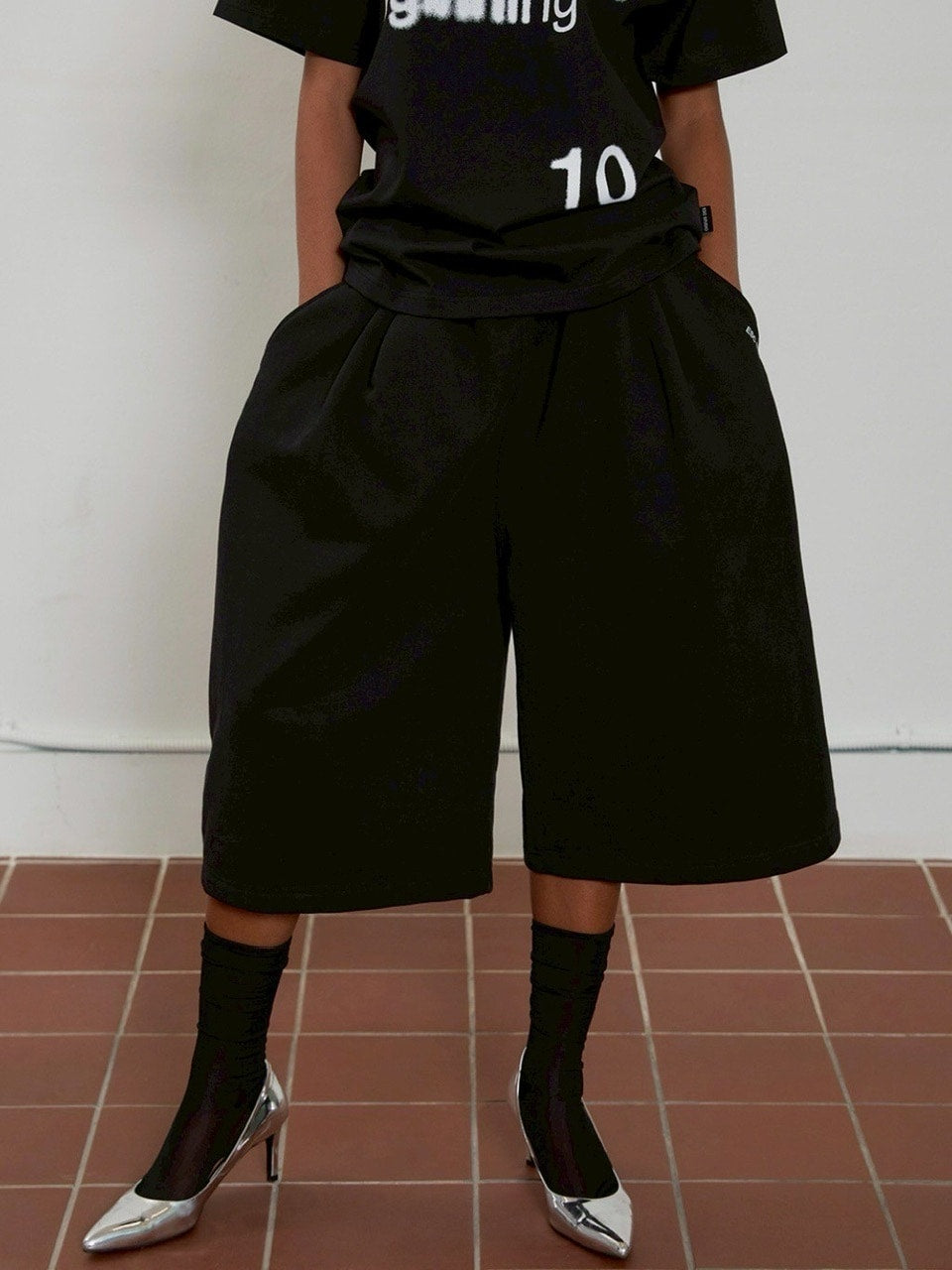 【ESC STUDIO】training bermuda pants