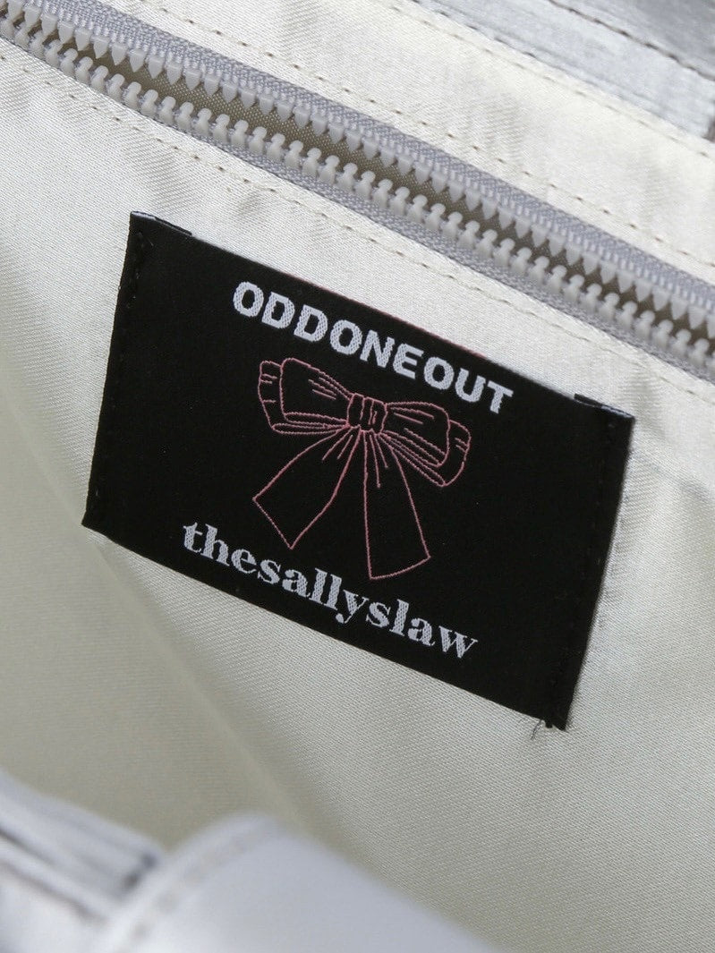 【ODDONEOUT】[ODDONEOUTXthesallyslaw] SHIRRING BAG / 【オッドワンアウト】シャーリングリボンハンドバッグ