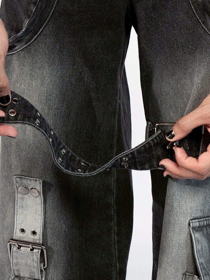 【BLIND MIND STUDIOS】Heavyweight 2IN1 Jeans