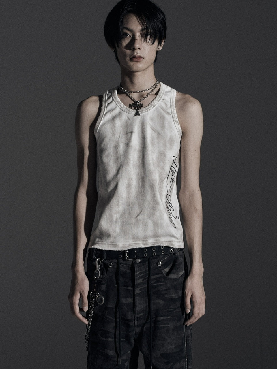 【Rosen Kreuz】ASHES HALO TANK TOP