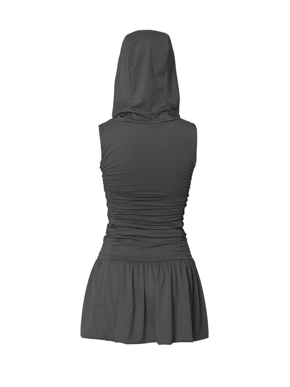 【FLAREUP】Hooded High Neck Dress