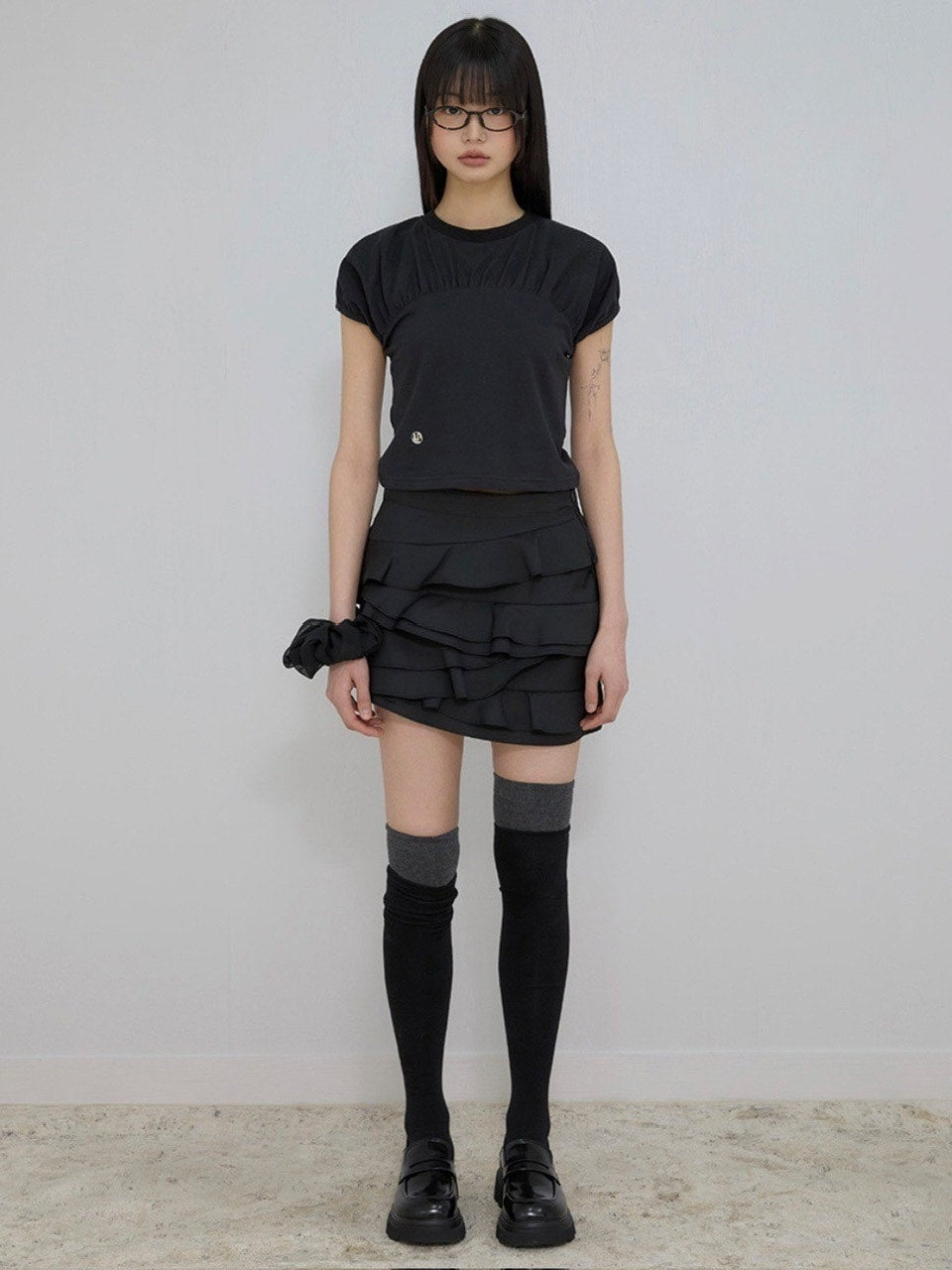 【FLAREUP】Kaya Shirred T-Shirt