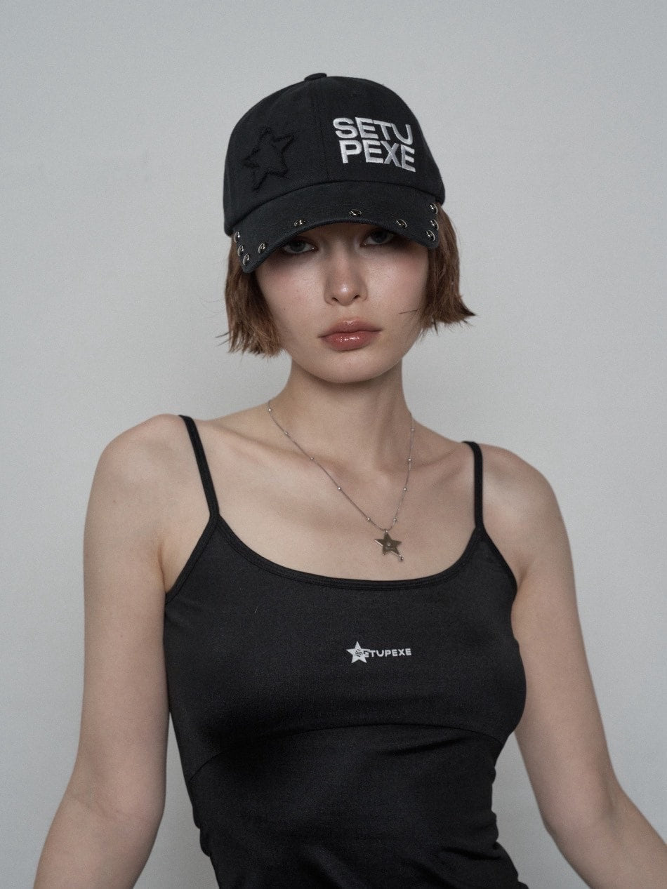 SETUP‐EXE】STUDDED LOGO BALL CAP – PRESSING WEB SHOP