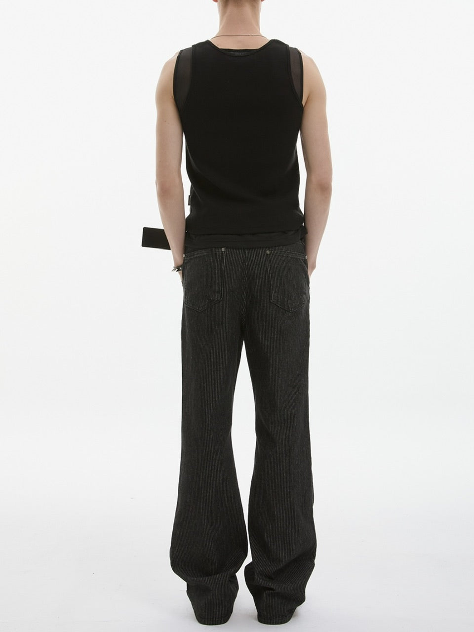 【ESC STUDIO】attractive bootcut jeans/ 【イーエスシーステュディオ】アトラクティブブーツカットデニムパンツ