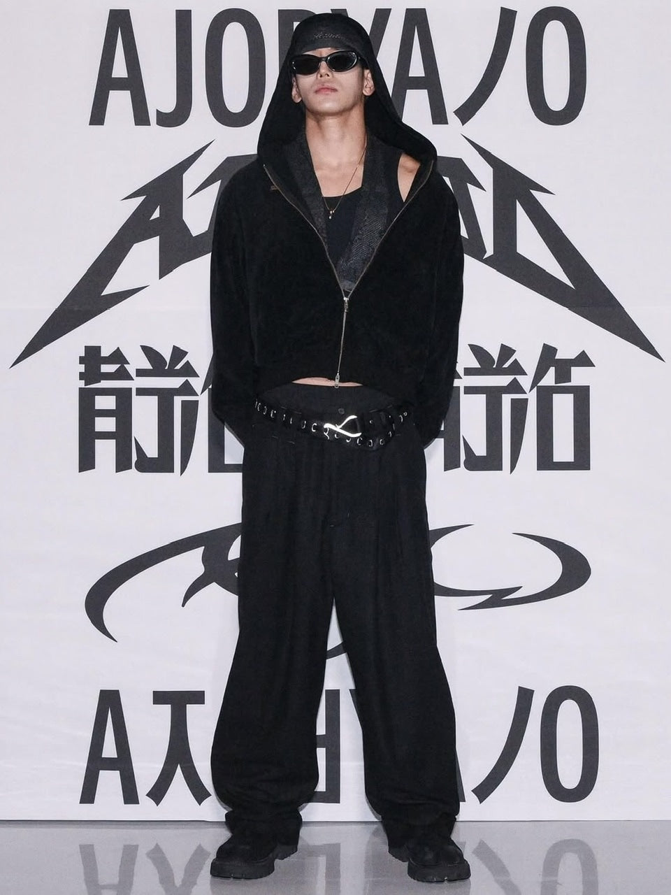 【AJOBYAJO】Double Layered Pants / 【アジョバイアジョ】ダブルレイヤードスラックスパンツ