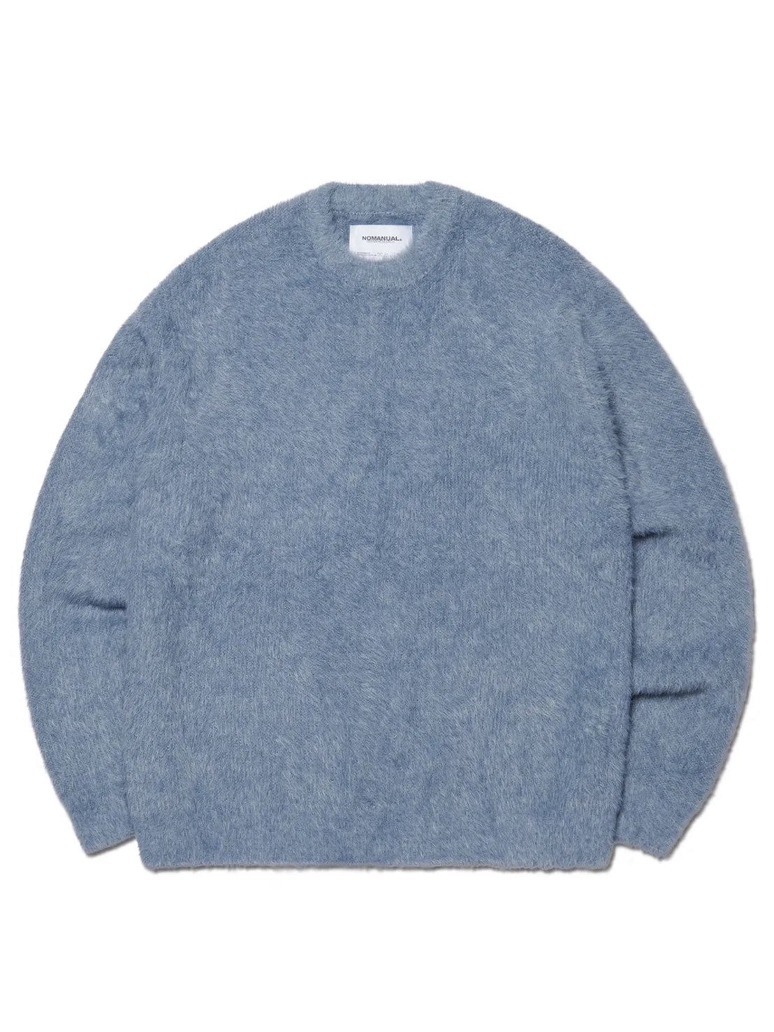【NOMANUAL】FUZZ HAIRY KNIT